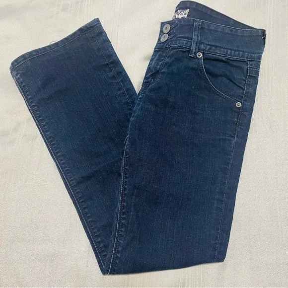 Hudson Women’s Dark Wash Blue Denim Jeans Size 26 - Picture 7 of 7
